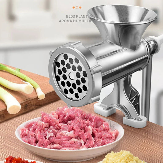 Meat Grinder Enema L Stainless Steel Manual Meat Grinder Hand Crank Meat - Sunleafy